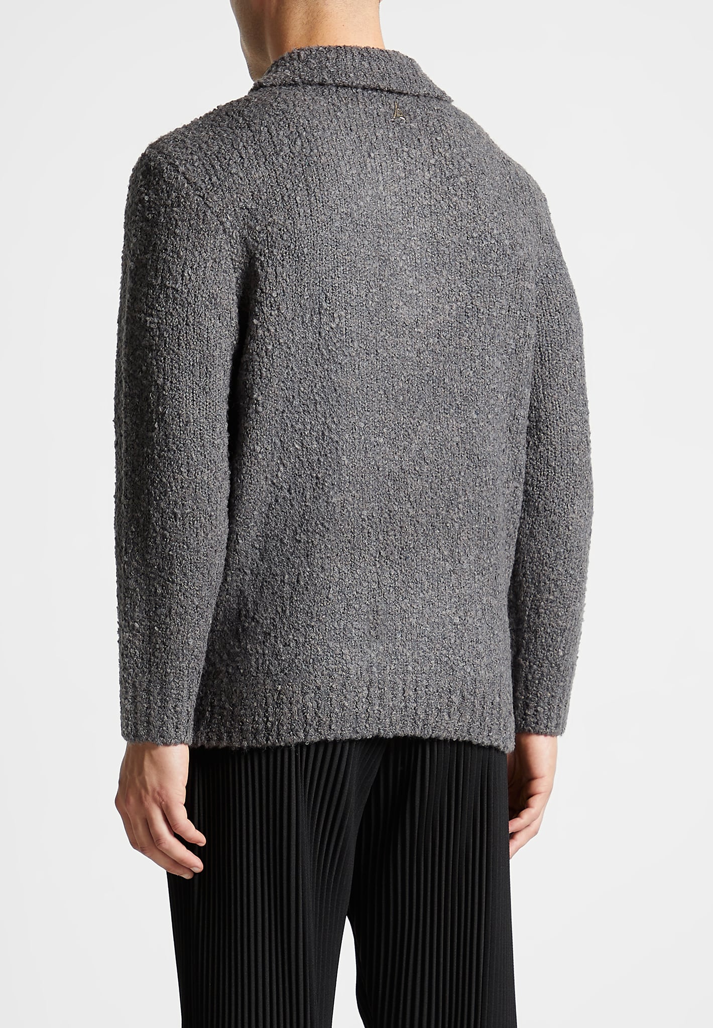 boucle-knit-polo-jumper-grey