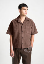 boxy-suede-shirt-brown
