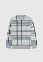 check-knit-jumper-grey