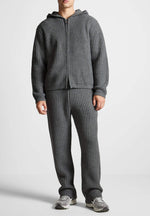 chunky-knit-zip-through-hoodie-charcoal-grey