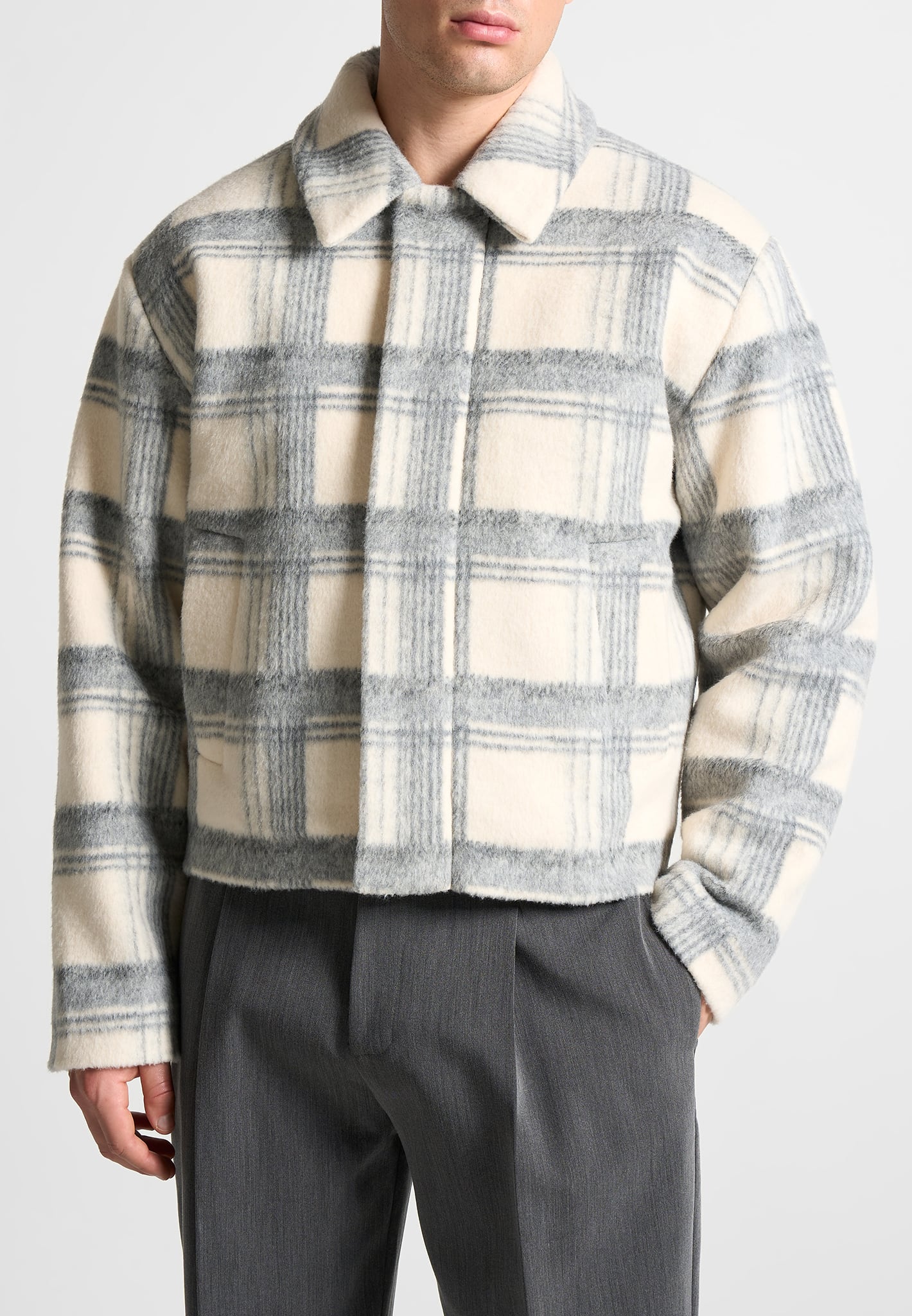 cropped-brushed-check-jacket-grey