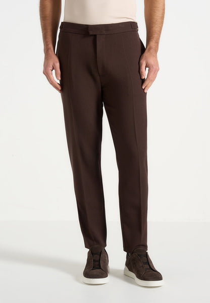 Men's Slim Fit Tailored Pants - Brown - W38