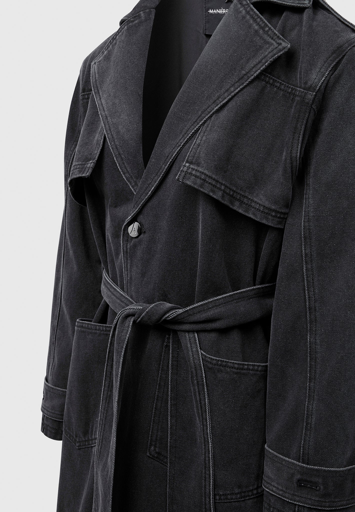 Versace Men's Designer Blue Raincoats & Trench Coats | ShopStyle