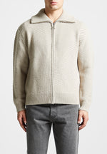 diagonal-knit-cardigan-stone