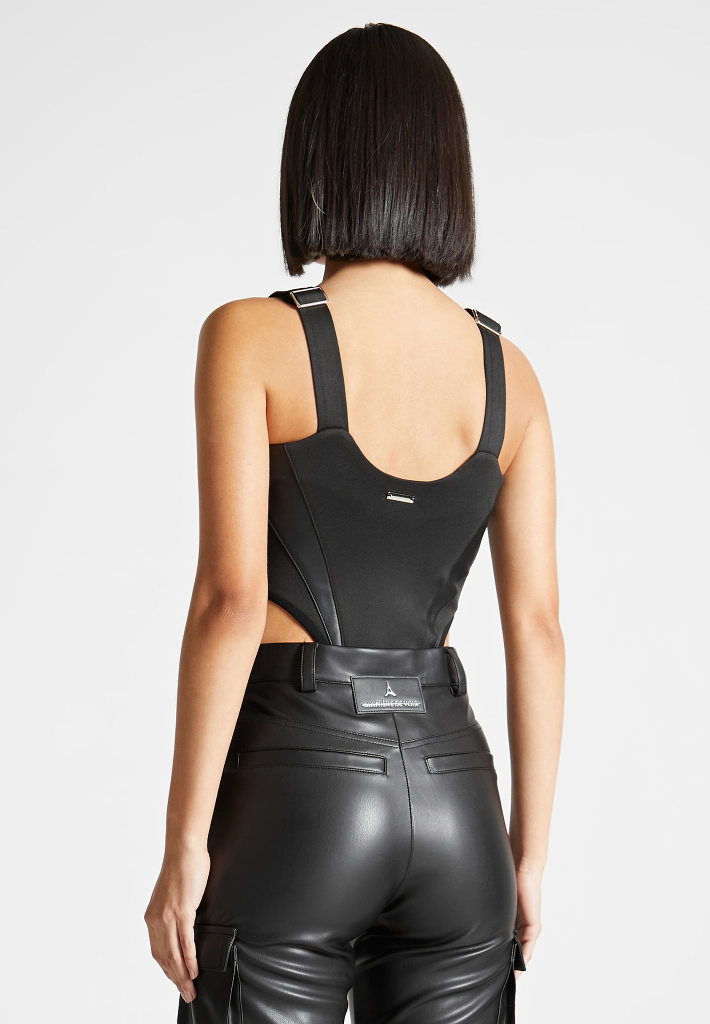 Black Rhinestone Bodysuit – Unparalleled Boutique