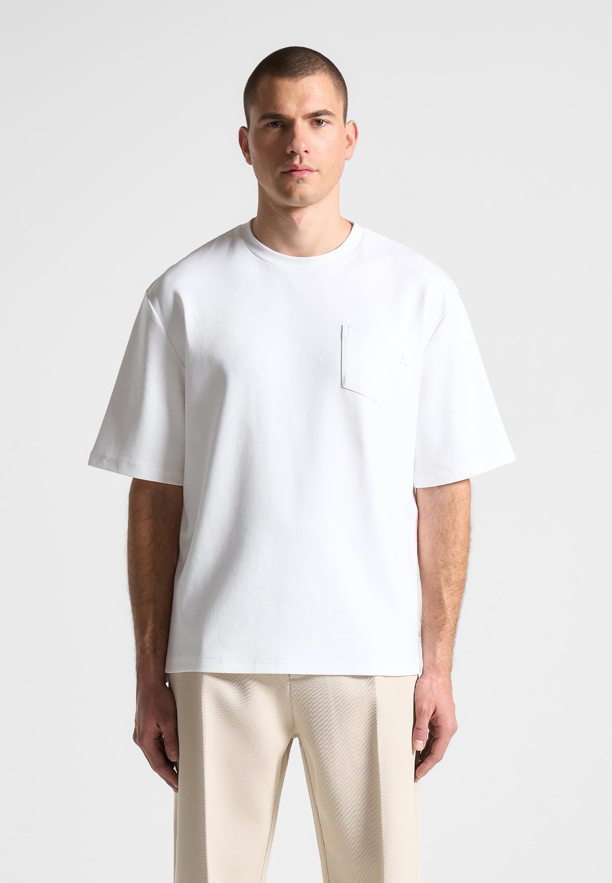 Antoine - Relaxed Fit T-Shirt - White