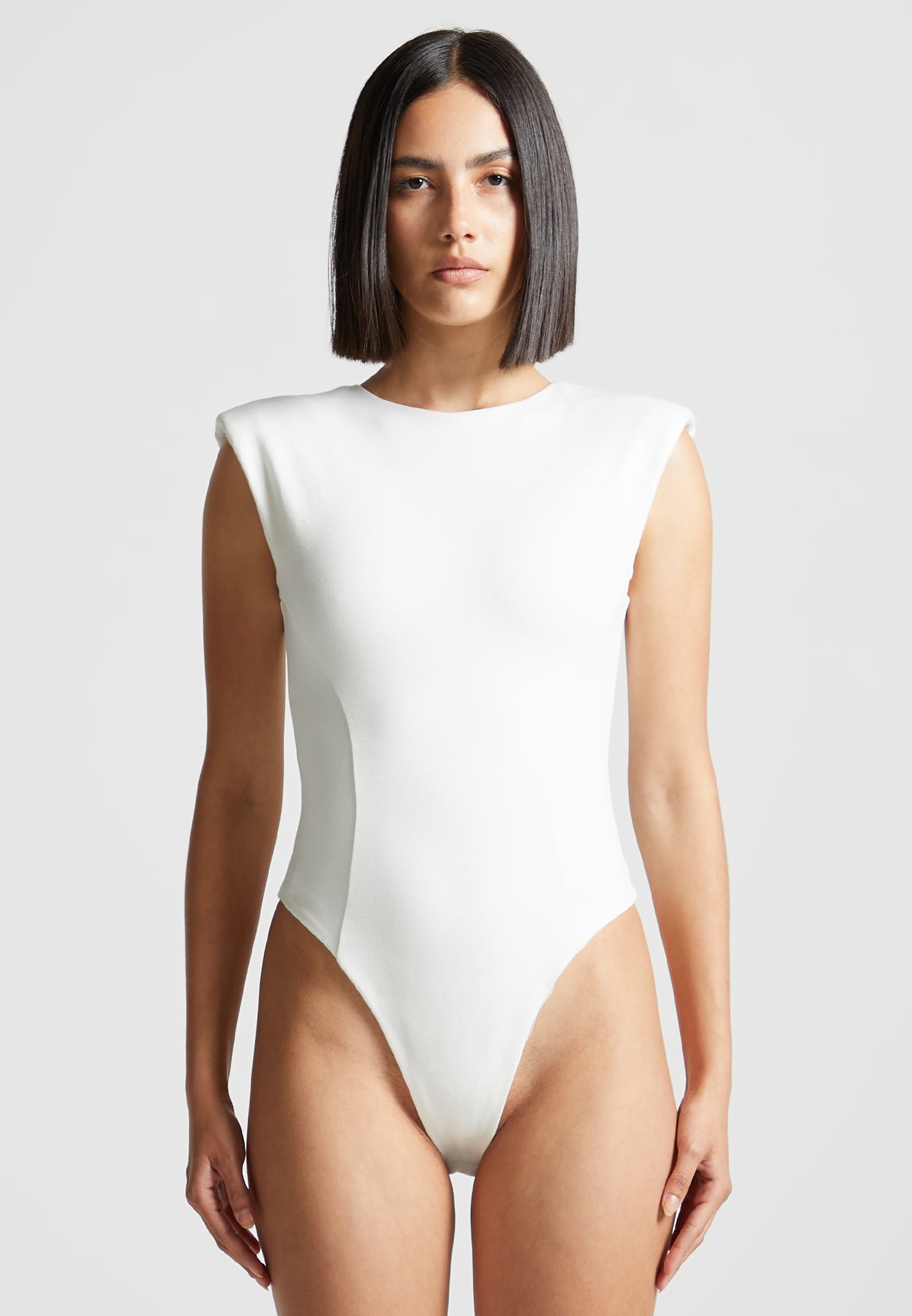 Maryann Cut Out Bodysuit - White