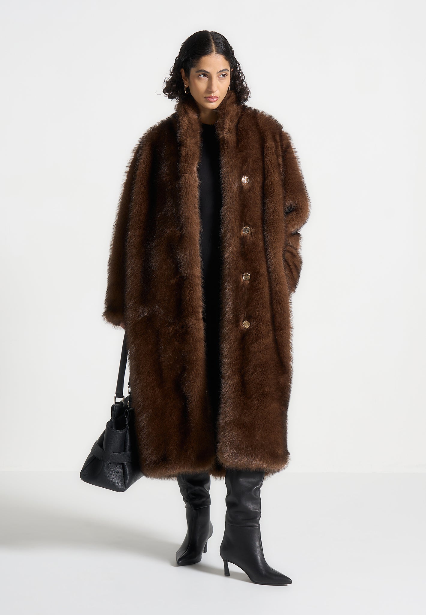 fur-oversized-coat-with-scarf-brown