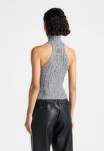 halter-cable-knit-wool-top-with-tie-grey