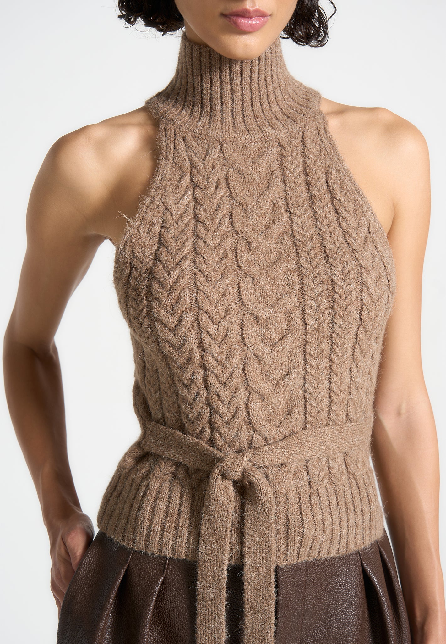 halter-cable-knit-wool-top-with-tie-taupe