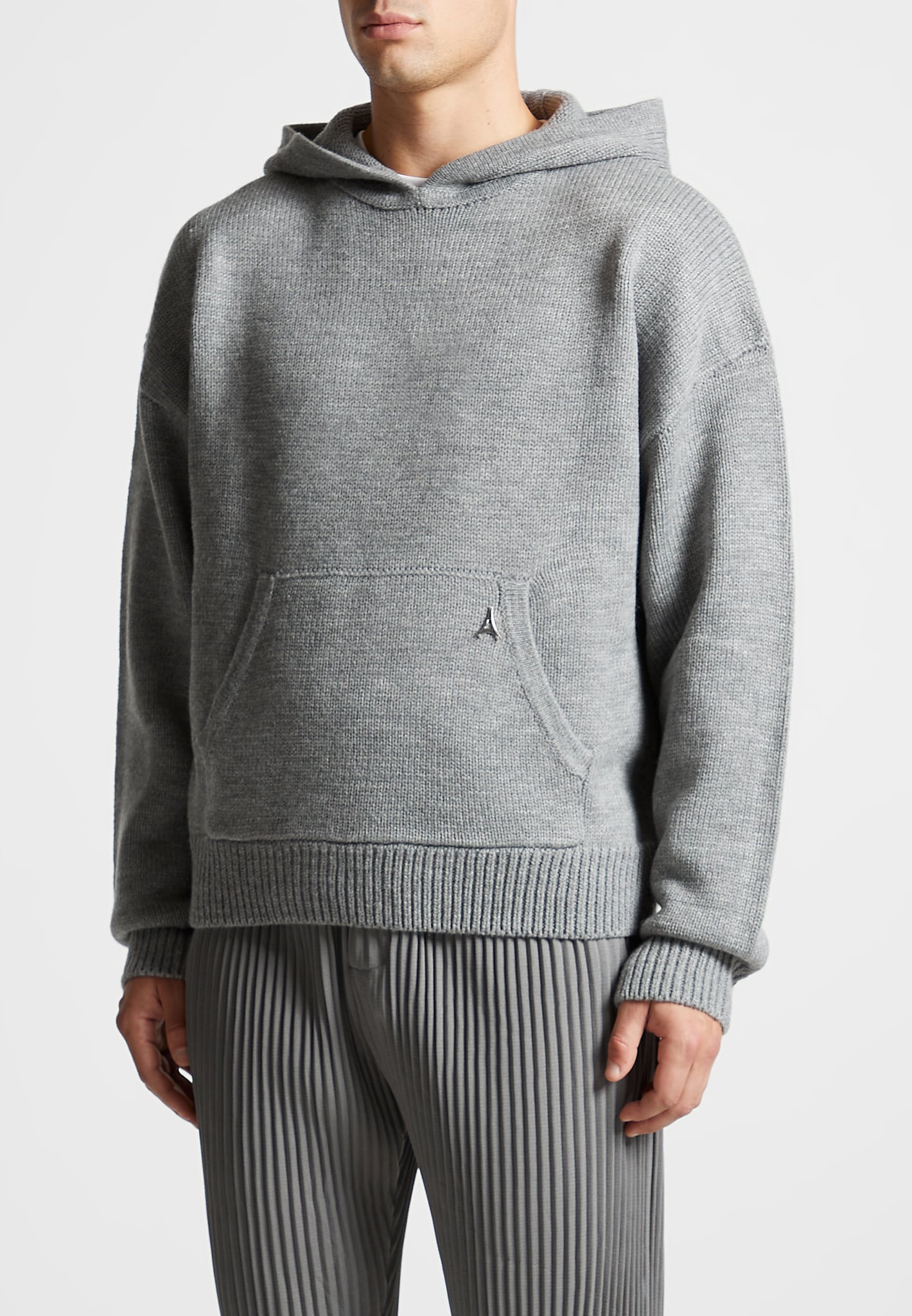 knitted-hoodie-light-grey-marl