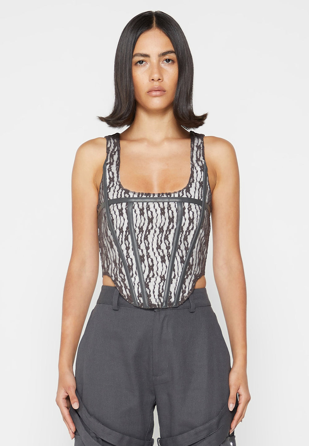 lace-with-vegan-leather-corset-top-grey