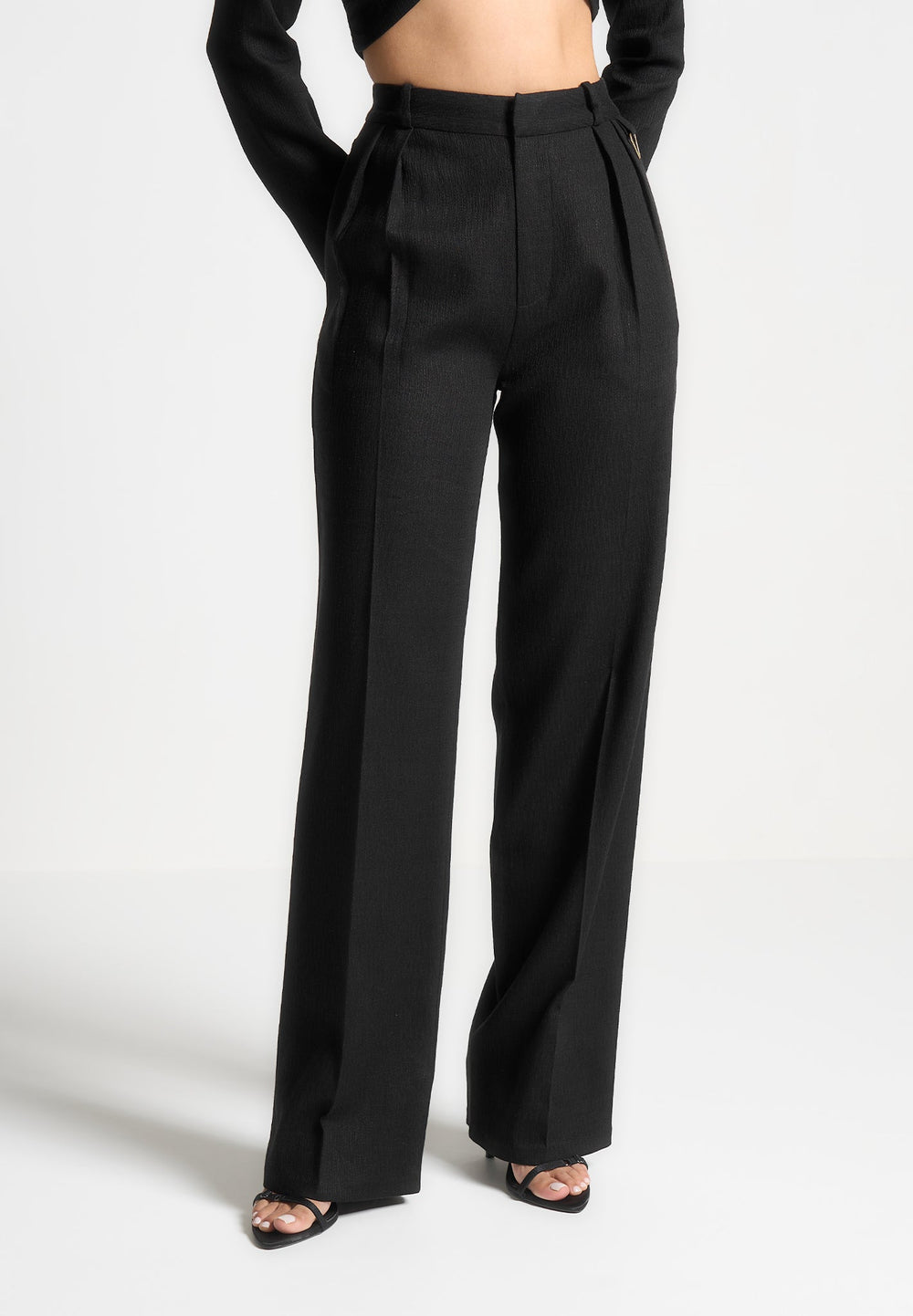linen-twin-pleat-trousers-black