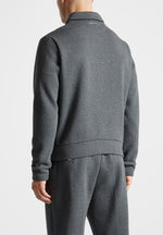 long-sleeve-polo-zip-jumper-dark-grey-marl