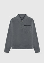 long-sleeve-polo-zip-jumper-dark-grey-marl