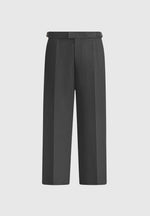 Boris - Tailored Button Cuff Pants - Grey