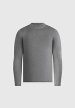 kw003-fitted-mock-neck-wool-blend-jumper-grey