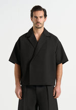 boxy-twill-double-breasted-shirt-black