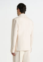 Didier - Double Breasted Tailored Suit Jacket - Off White