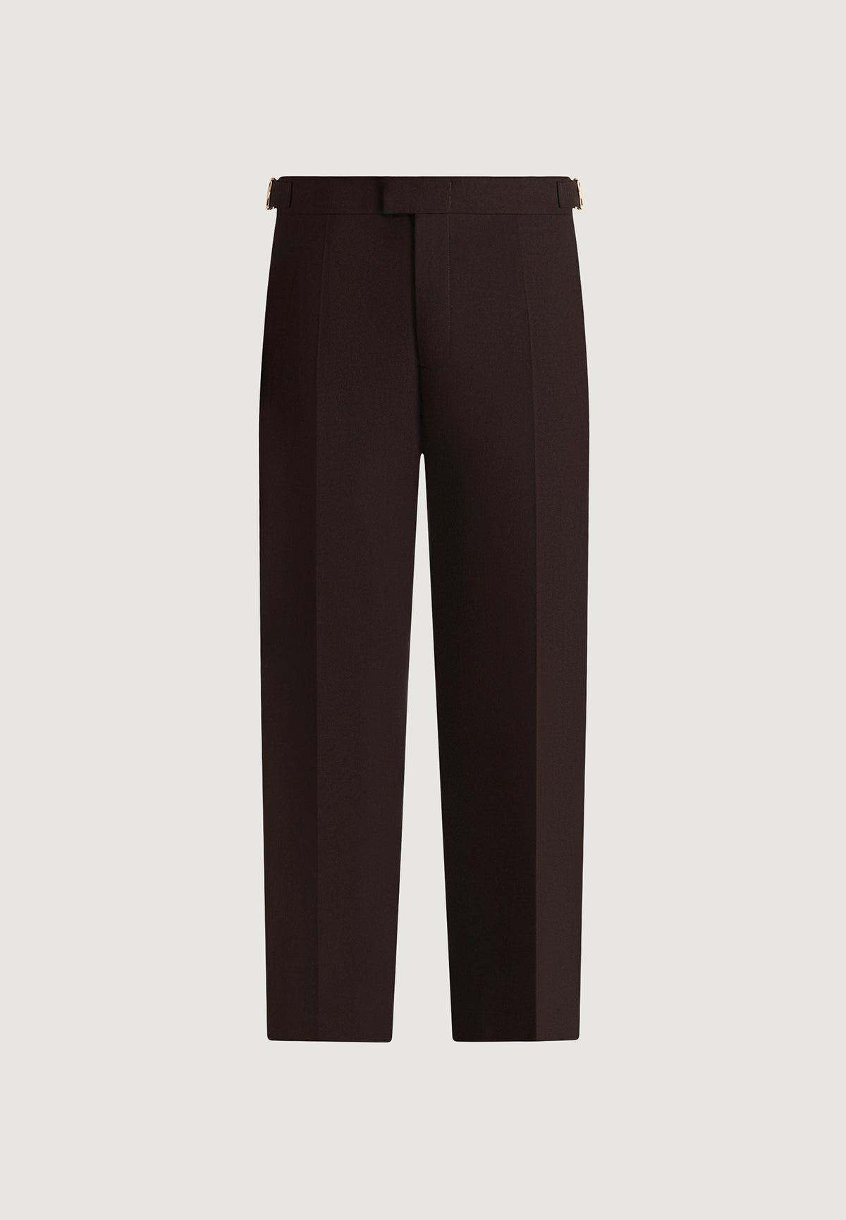 Hubert - Slim Fit Tailored Wool-Blend Pants - Brown