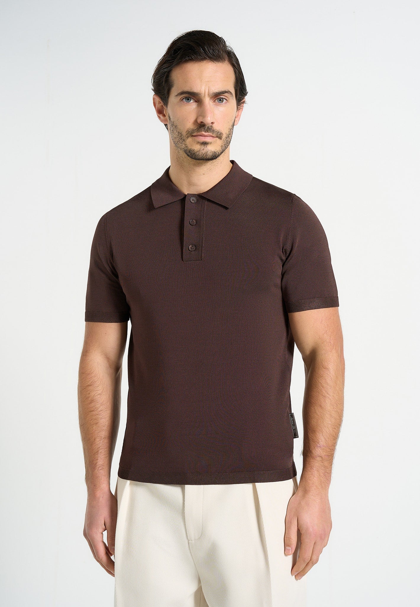 bryn-luxe-knitted-polo-top-brown