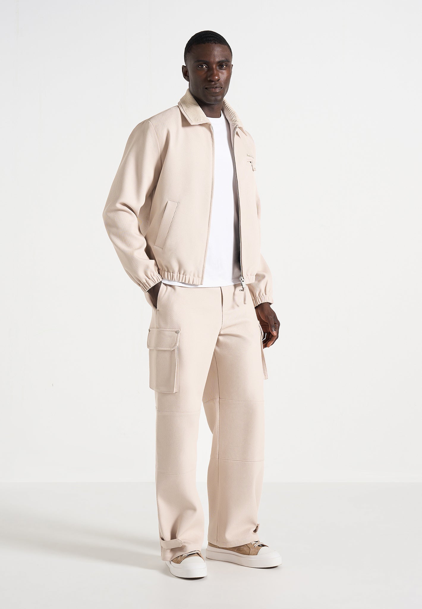 beige dress trousers pleated unique Unlined GENERAL INFO Dry clean only Beige Linen Cotton Pleated Tapered