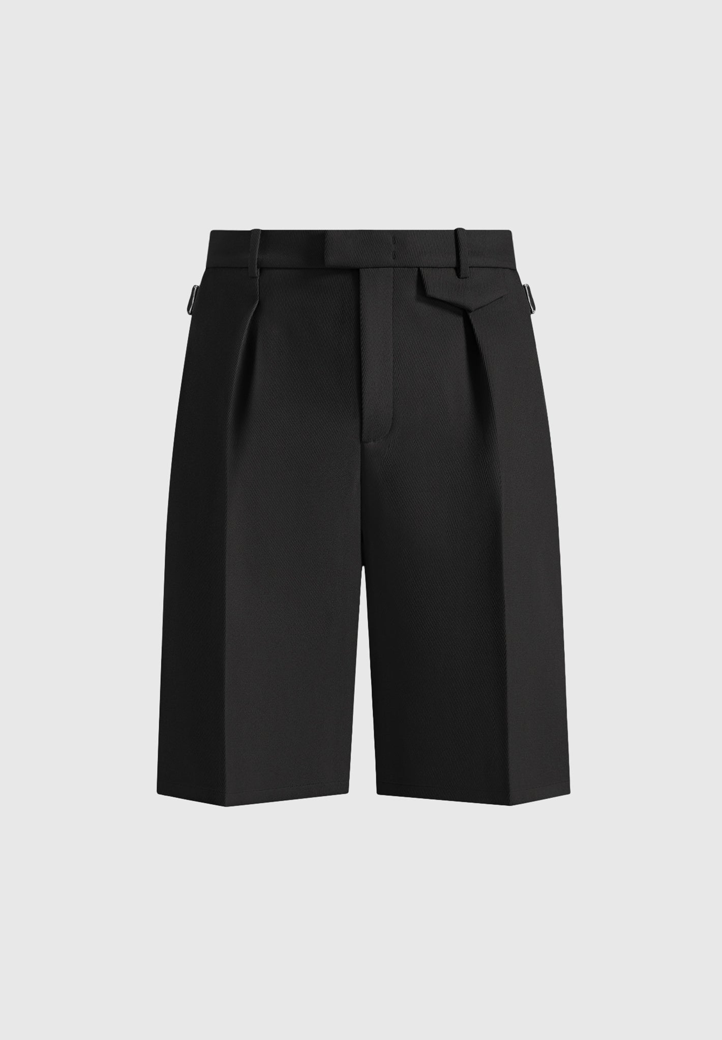Men's Tailored Twill Bermuda Shorts - Black - W32