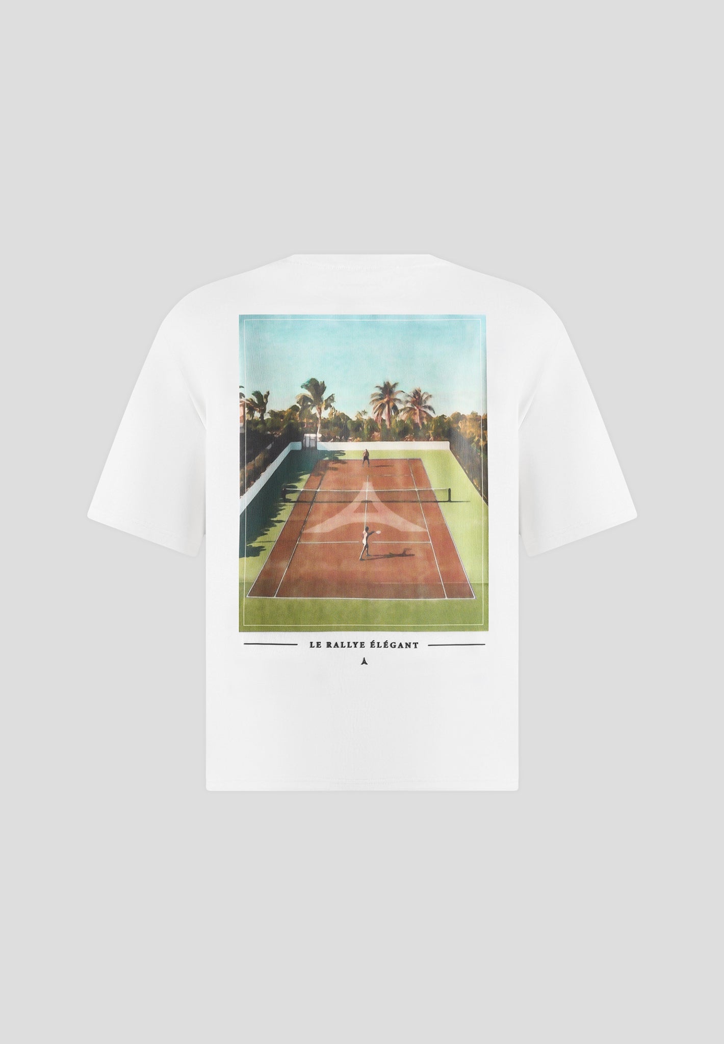 Aaron - Club Saint-Tropez Cotton T-Shirt - White