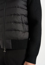 Scott - Puffer & Knit Jacket - Black