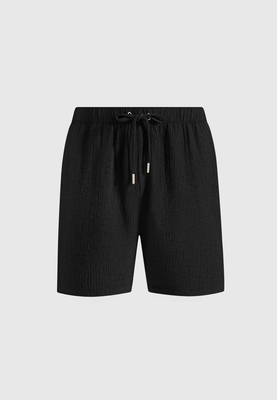 ari-unisex-textured-shorts-black