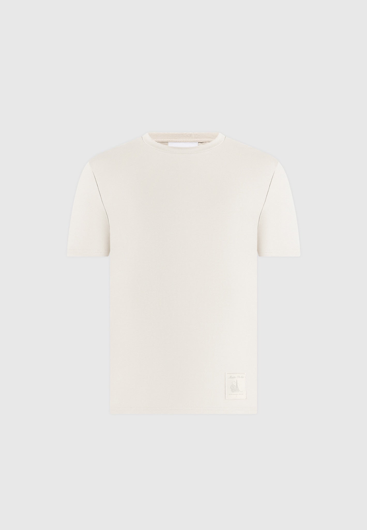 Matteo - Regular Fit Cotton T-Shirt - Cream