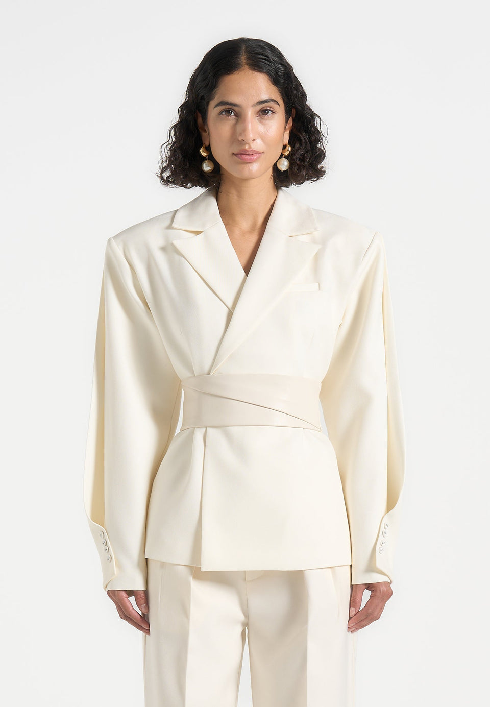 marie-twist-sleeve-tailored-blazer-with-belt-off-white