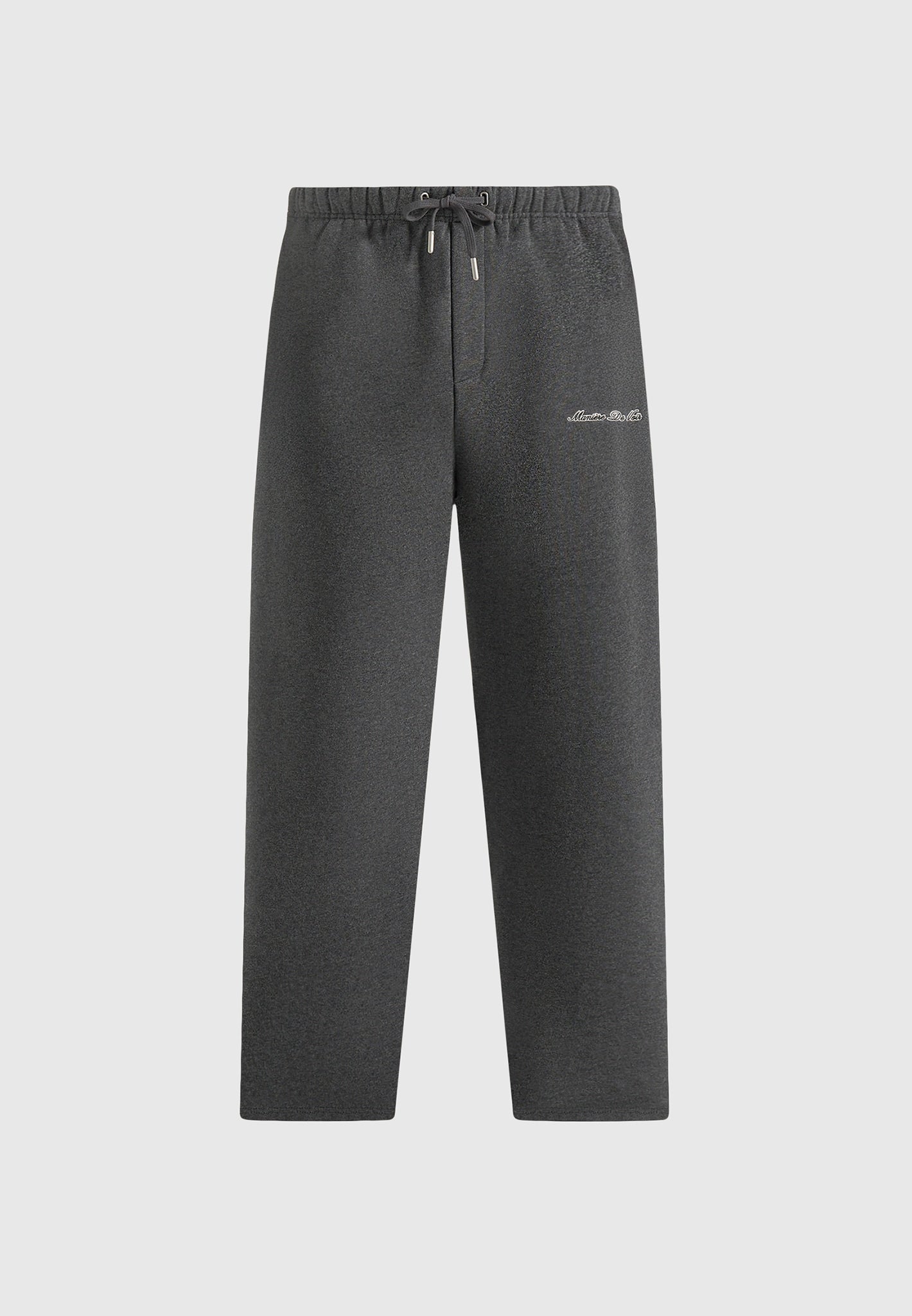 Taylor - Unisex Signature Wide Leg Sweatpants - Charcoal Grey