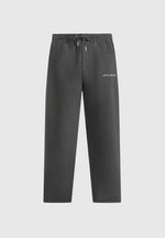 Taylor - Unisex Signature Wide Leg Sweatpants - Charcoal Grey