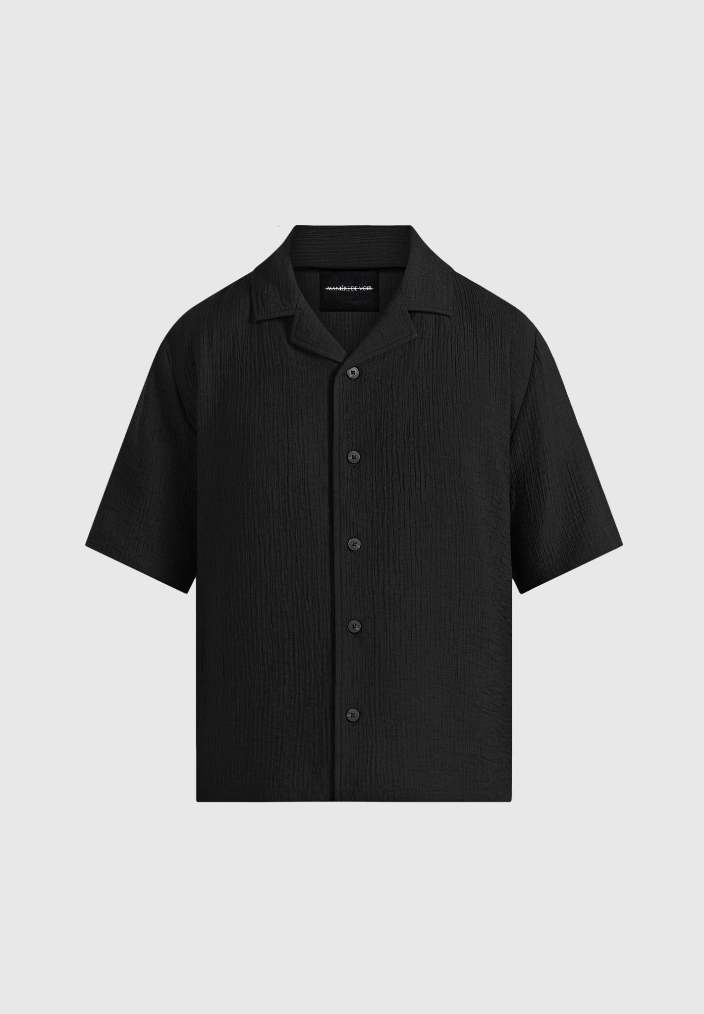 harley-unisex-textured-revere-shirt-black