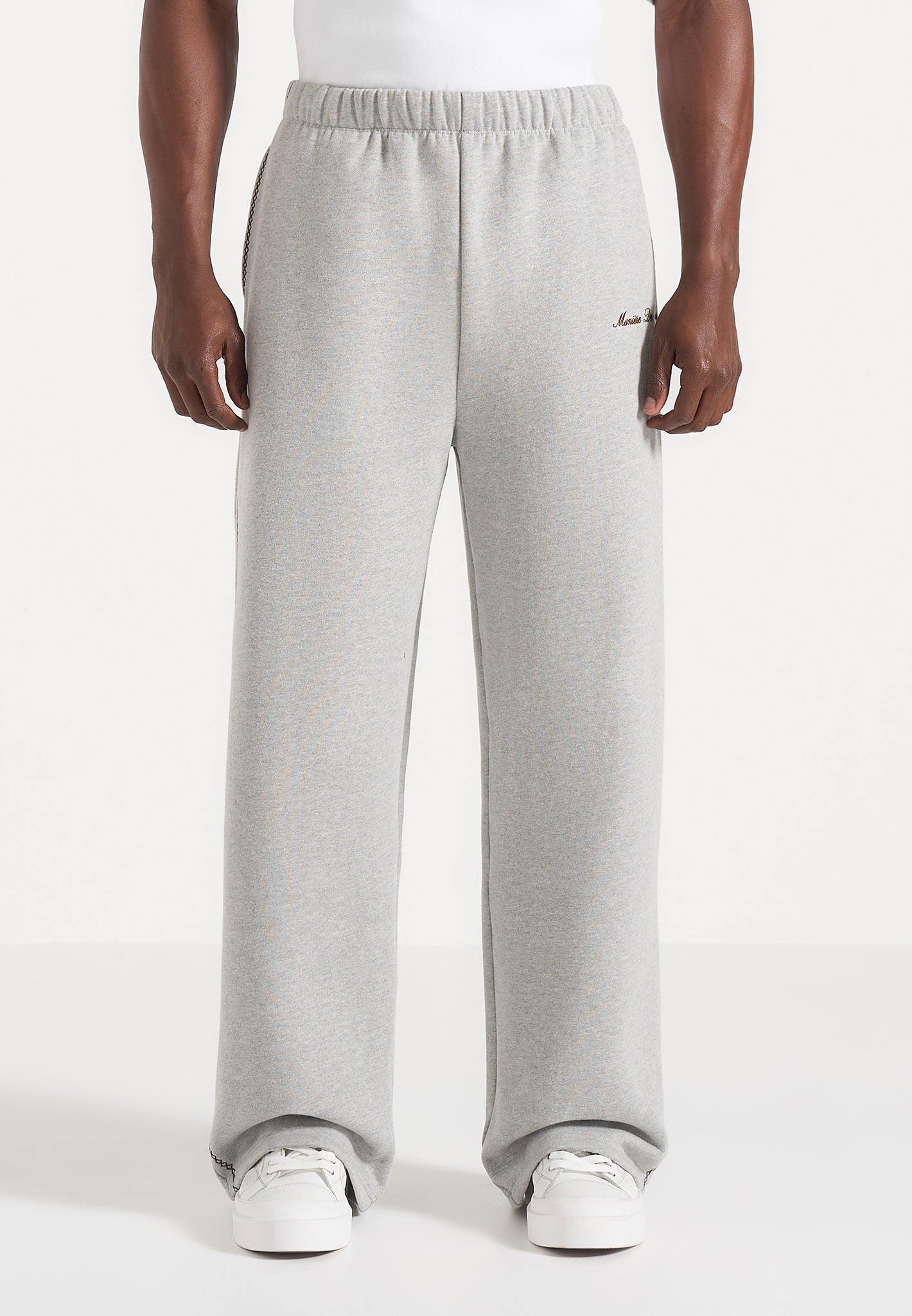 morgan-unisex-whipstitch-regular-joggers-light-grey