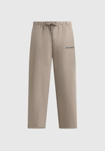 Taylor - Unisex Signature Wide Leg Sweatpants - Taupe