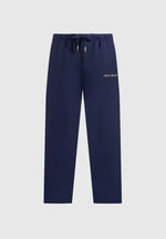 Taylor - Unisex Signature Wide Leg Sweatpants - Navy