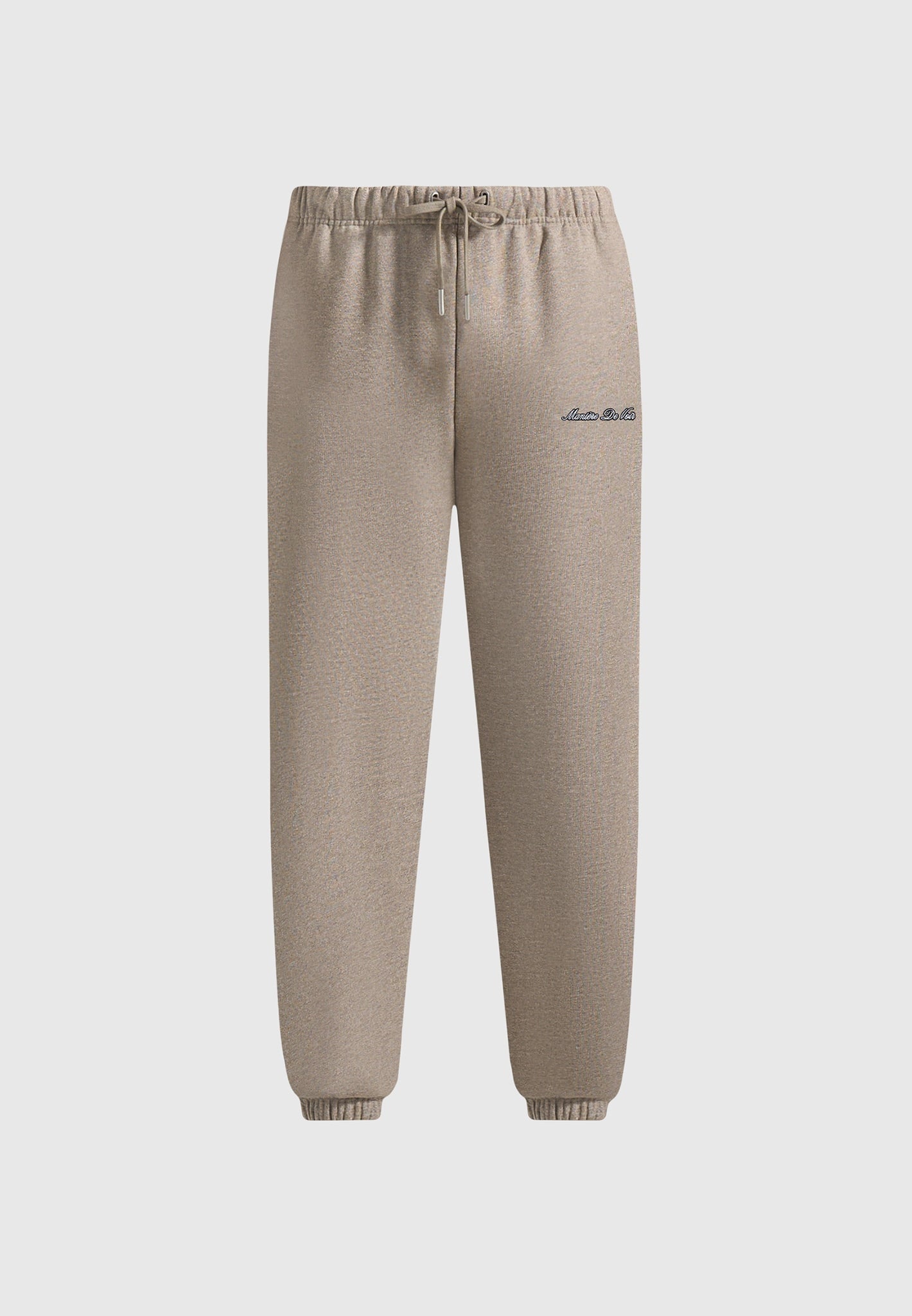 JS005 - Signature Regular Fit Cuffed Sweatpants - Taupe