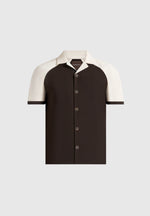 salim-contrast-raglan-shirt-brown-cream