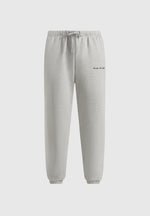 JS005 - Signature Regular Fit Cuffed Sweatpants - Marl Grey