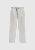 Taylor - Unisex Signature Wide Leg Sweatpants - Marl Grey