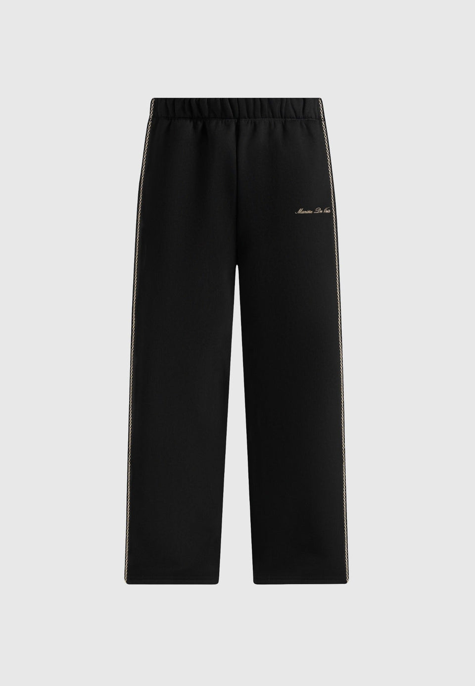 morgan-unisex-whipstitch-regular-joggers-black