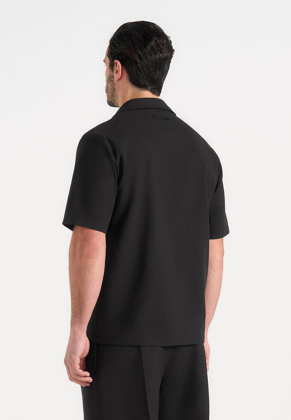 felix-tailored-shirt-with-crease-black