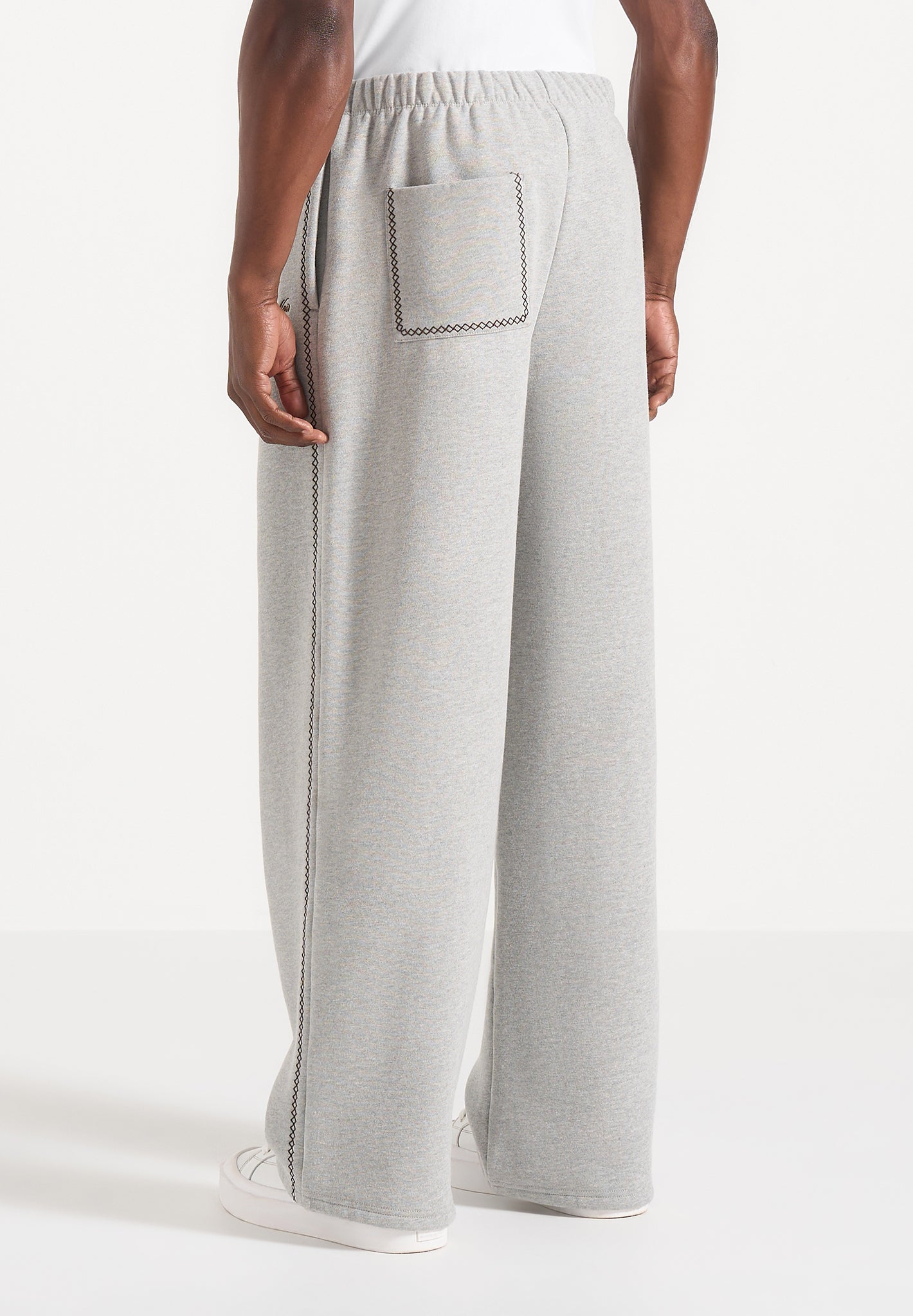 morgan-unisex-whipstitch-regular-joggers-light-grey