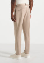 Hubert - Slim Fit Tailored Pants - Beige