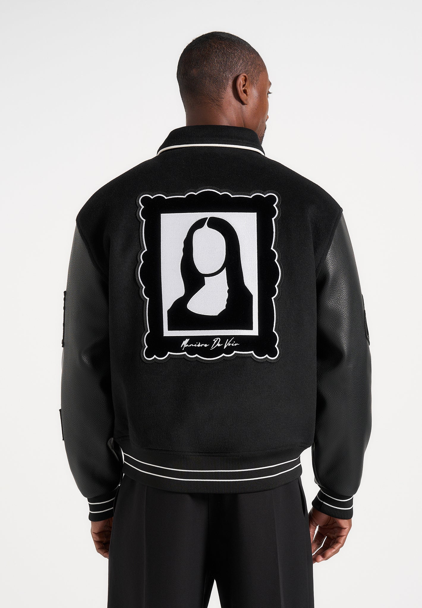 BRIEFING SH MS WOOL BOA BLOUSON（BLK／M） URU-Wool-Boa-Zip-Up-Blouson-