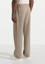 Signature Piped Track Pants - Taupe