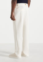 Joseph - Regular Fit Tailored Pants - Off White