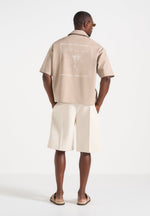 alexis-unisex-cote-dazur-boxy-shirt-beige